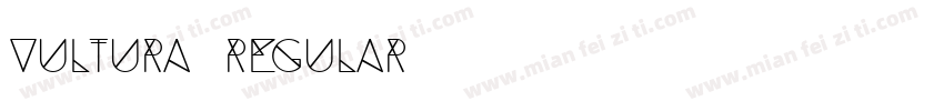 Vultura Regular字体转换